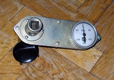 Динамометрический ключ, на 1 дюйм, со шкалой до 150Н. Если вы не